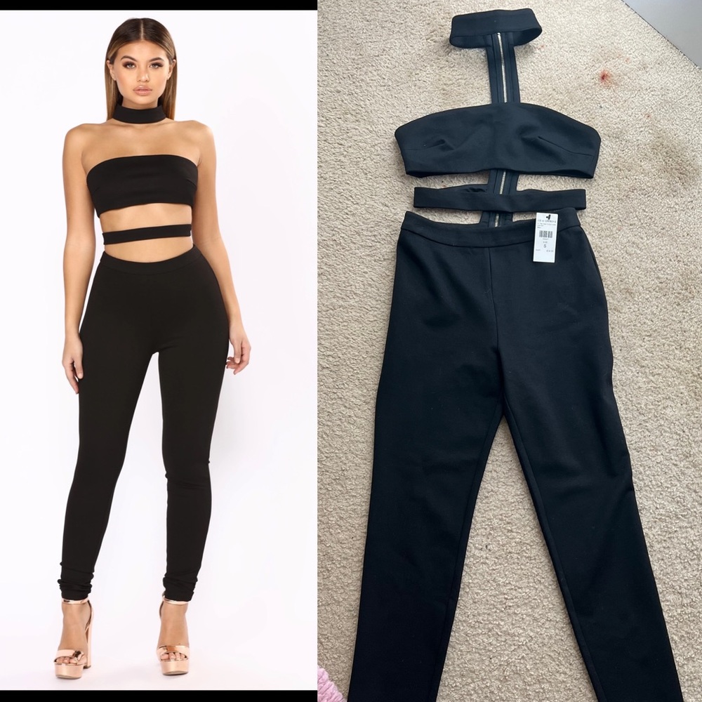 Black jumpsuit